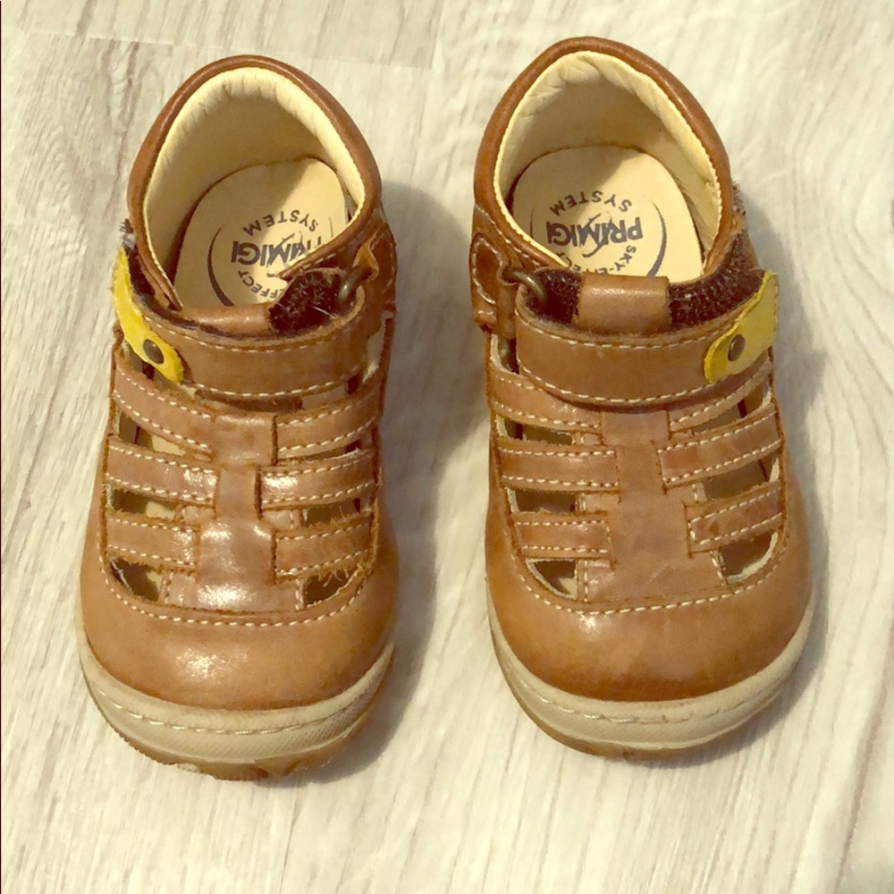 Leather First Walker Sandals